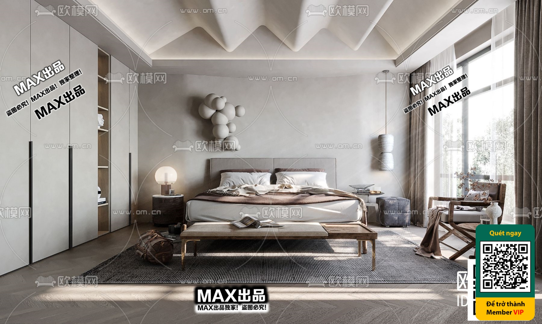 3D SCENES – WABI SABI STYLE – VRAY / CORONA – 3D MODEL – 4545 - thumbnail 1