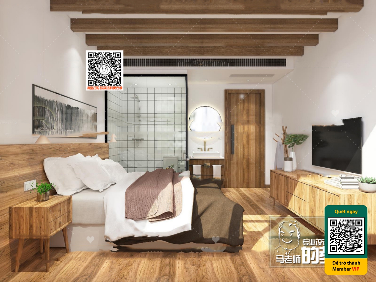 3D SCENES – WABI SABI STYLE – VRAY / CORONA – 3D MODEL – 5986 - thumbnail 1