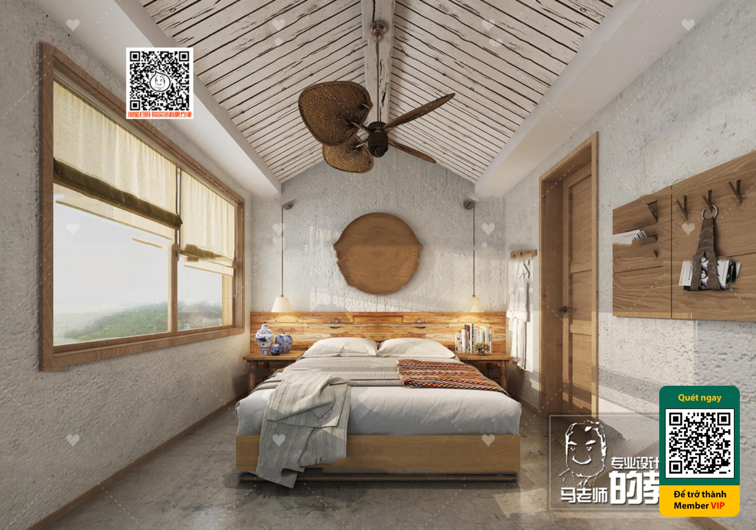 3D SCENES – WABI SABI STYLE – VRAY / CORONA – 3D MODEL – 5991 - thumbnail 1