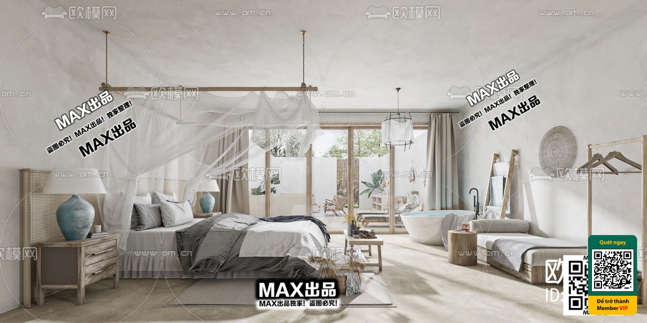 3D SCENES – WABI SABI STYLE – VRAY / CORONA – 3D MODEL – 6053 - thumbnail 1