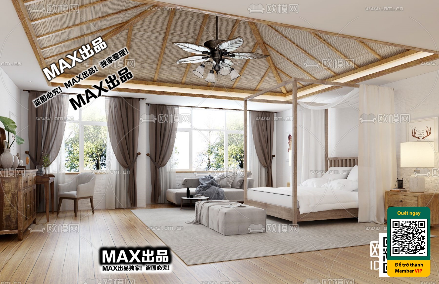 3D SCENES – WABI SABI STYLE – VRAY / CORONA – 3D MODEL – 6070 - thumbnail 1