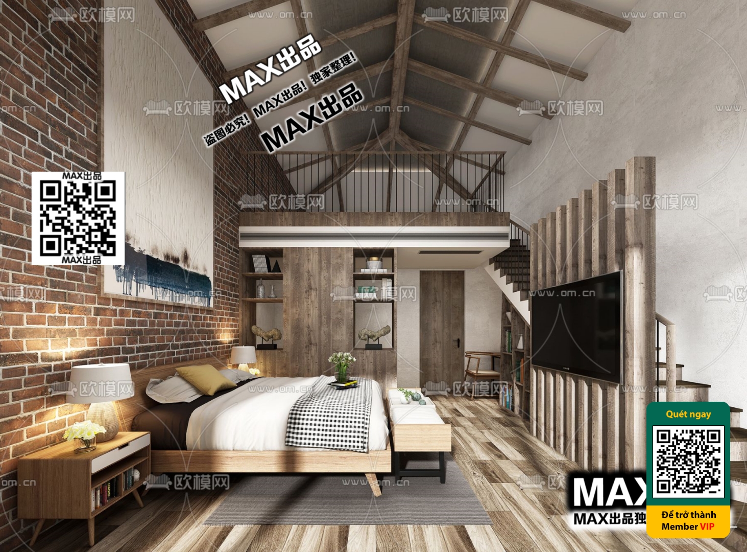 3D SCENES – WABI SABI STYLE – VRAY / CORONA – 3D MODEL – 6076 - thumbnail 1