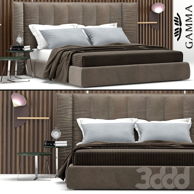 3DSKY MODELS – BED 3D MODELS – BED 1 – No.004 - thumbnail 1