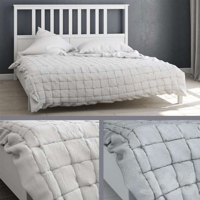 3DSKY MODELS – BED 3D MODELS – BED 1 – No.015 - thumbnail 1