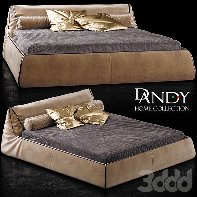 3DSKY MODELS – BED 3D MODELS – BED 1 – No.043 - thumbnail 1