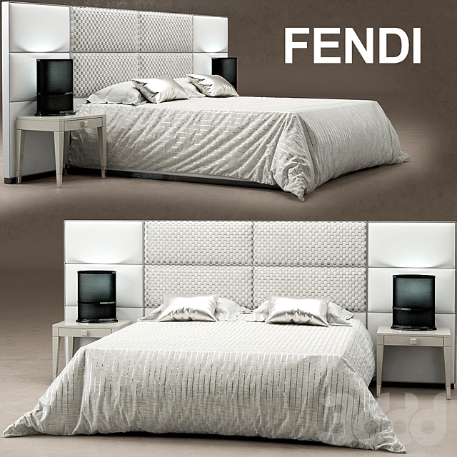 3DSKY MODELS – BED 3D MODELS – BED 1 – No.044 - thumbnail 1