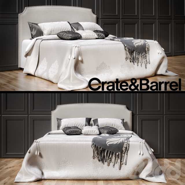 3DSKY MODELS – BED 3D MODELS – BED 1 – No.058 - thumbnail 1