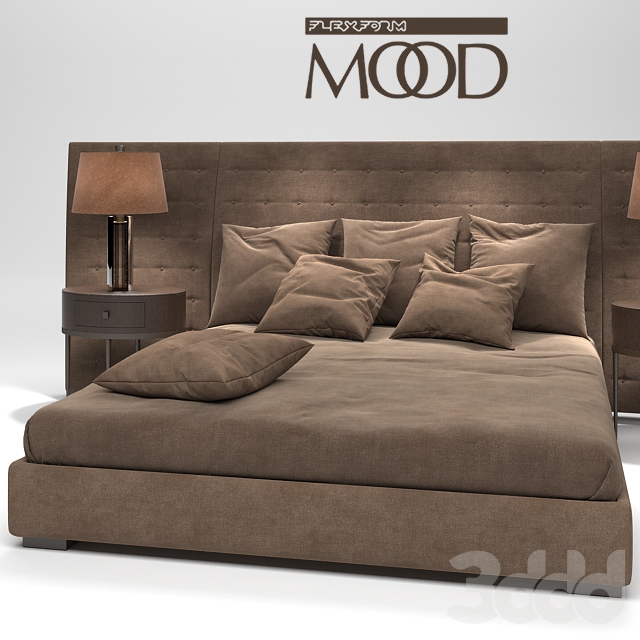 3DSKY MODELS – BED 3D MODELS – BED 1 – No.061 - thumbnail 1