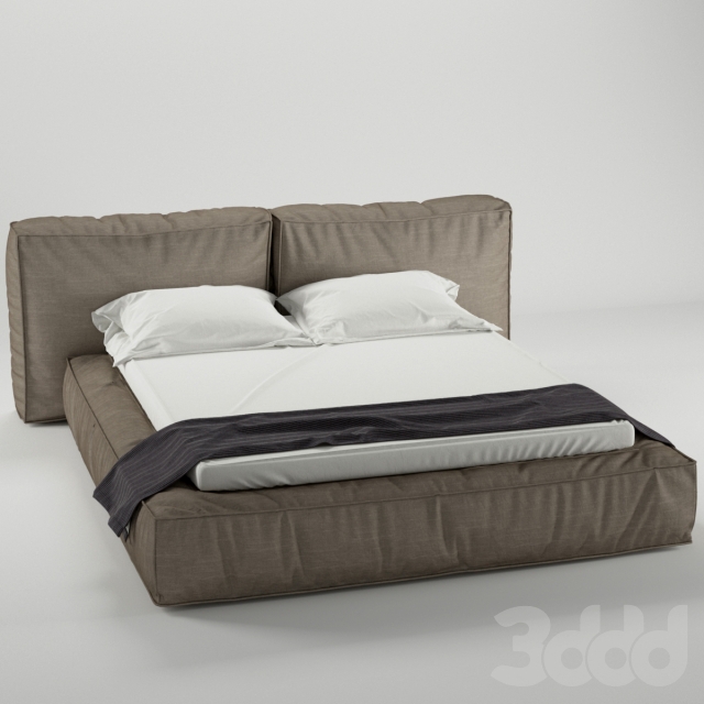 3DSKY MODELS – BED 3D MODELS – BED 1 – No.067 - thumbnail 1