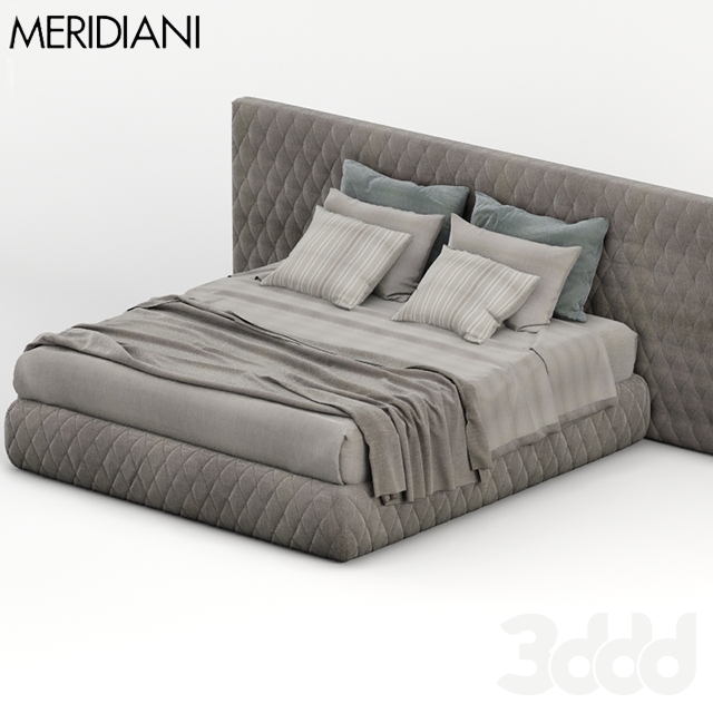 3DSKY MODELS – BED 3D MODELS – BED 1 – No.068 - thumbnail 1