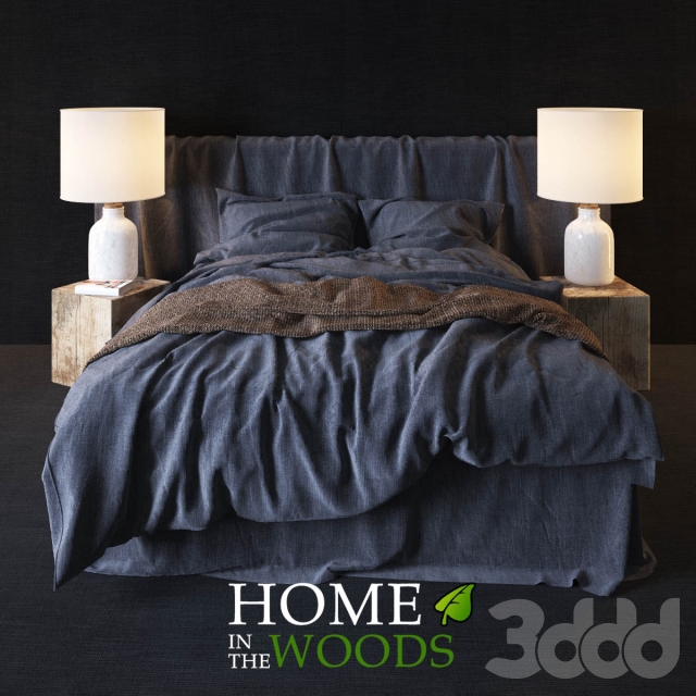 3DSKY MODELS – BED 3D MODELS – BED 1 – No.084 - thumbnail 1