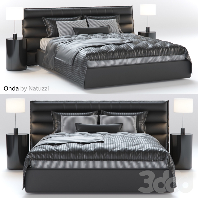 3DSKY MODELS – BED 3D MODELS – BED 1 – No.099 - thumbnail 1