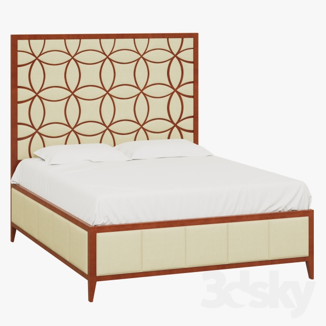 3DSKY MODELS – BED 3D MODELS – No.113 - thumbnail 1