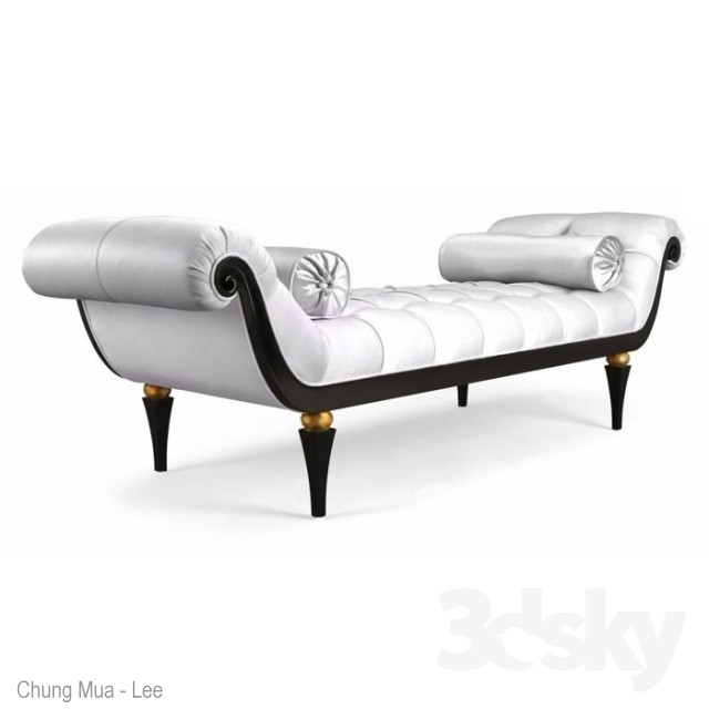 3DSKY MODELS – BED 3D MODELS – No.115 - thumbnail 1