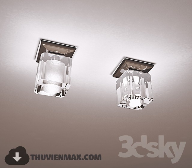 3DSKY MODELS – CEILING LIGHT – 003 - thumbnail 1