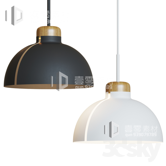 3DSKY MODELS – CEILING LIGHT – No.031 - thumbnail 1