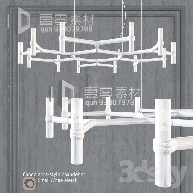 3DSKY MODELS – CEILING LIGHT – No.183 - thumbnail 1