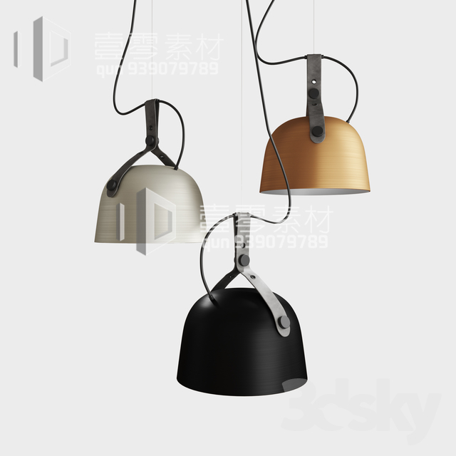 3DSKY MODELS – CEILING LIGHT – No.226 - thumbnail 1