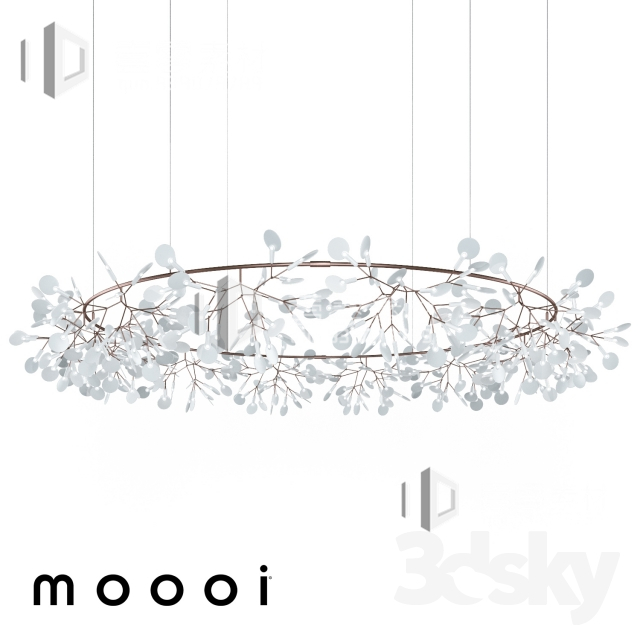 3DSKY MODELS – CEILING LIGHT – No.240 - thumbnail 1