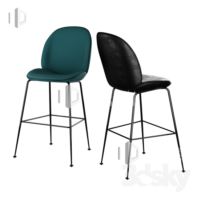 3DSKY MODELS – CHAIR & ARMCHAIR – VOL.05 – No.005 - thumbnail 1