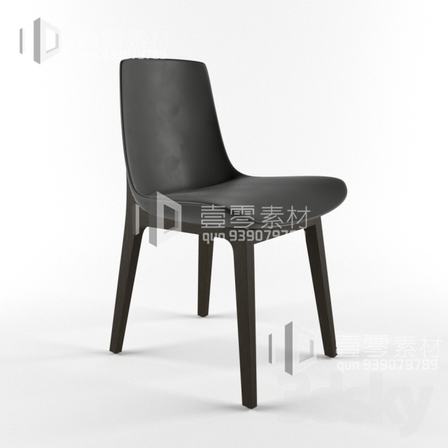 3DSKY MODELS – CHAIR & ARMCHAIR – VOL.05 – No.029 - thumbnail 1