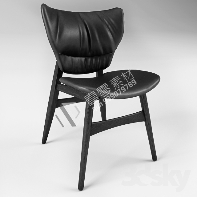 3DSKY MODELS – CHAIR & ARMCHAIR – VOL.07 – No.002 - thumbnail 1