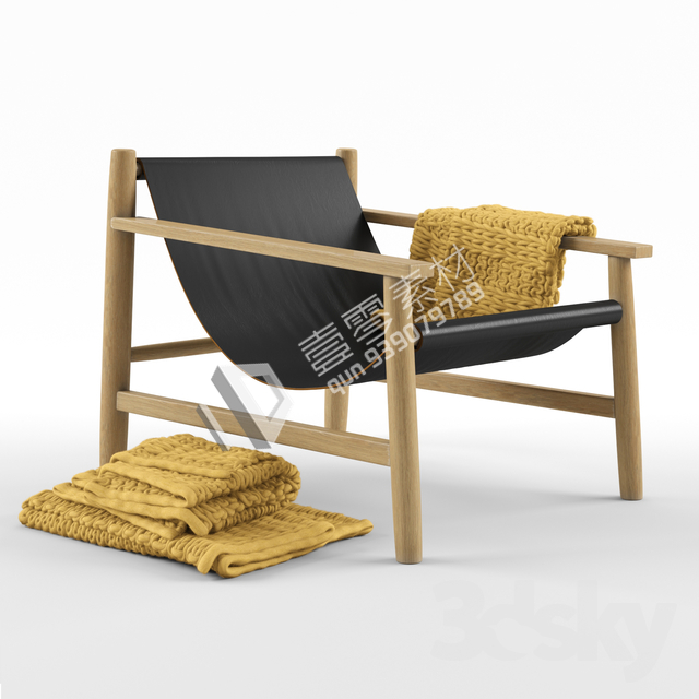 3DSKY MODELS – CHAIR & ARMCHAIR – VOL.07 – No.004 - thumbnail 1