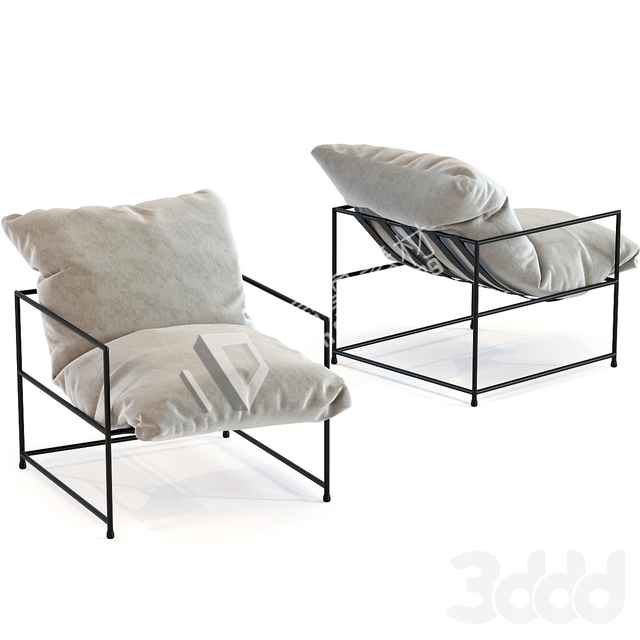 3DSKY MODELS – CHAIR & ARMCHAIR – VOL.07 – No.015 - thumbnail 1