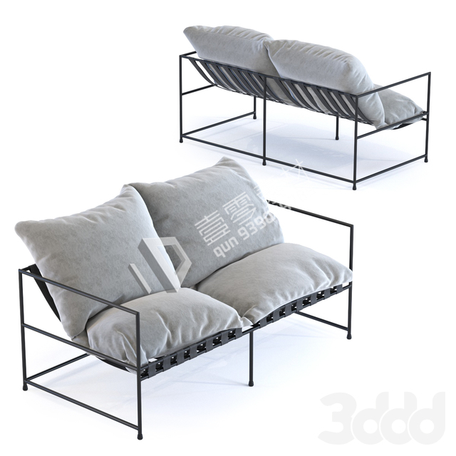 3DSKY MODELS – CHAIR & ARMCHAIR – VOL.07 – No.016 - thumbnail 1