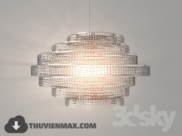 3DSKY MODELS – CEILING LIGHT – 010 - thumbnail 1