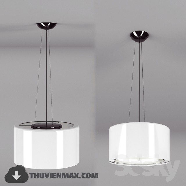 3DSKY MODELS – CEILING LIGHT – 013 - thumbnail 1