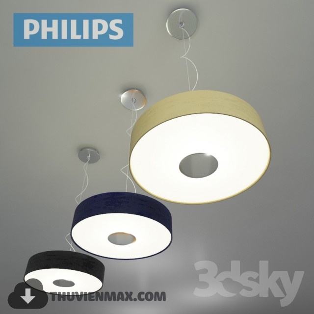 3DSKY MODELS – CEILING LIGHT – 019 - thumbnail 1