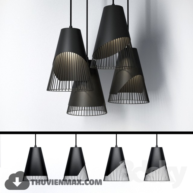 3DSKY MODELS – CEILING LIGHT – 032 - thumbnail 1