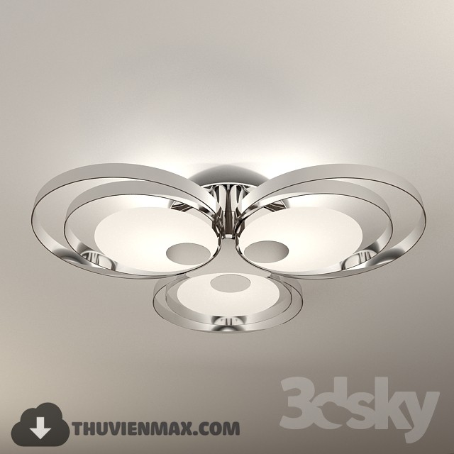 3DSKY MODELS – CEILING LIGHT – 034 - thumbnail 1