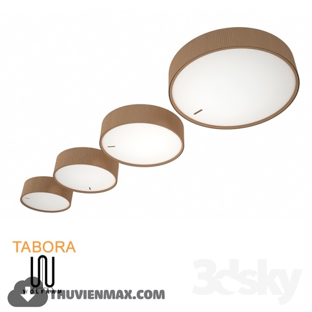 3DSKY MODELS – CEILING LIGHT – 047 - thumbnail 1