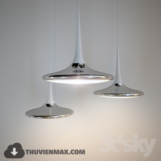 3DSKY MODELS – CEILING LIGHT – 054 - thumbnail 1