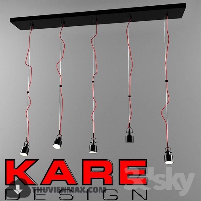 3DSKY MODELS – CEILING LIGHT – 068 - thumbnail 1