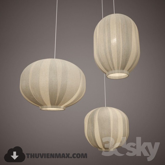 3DSKY MODELS – CEILING LIGHT – 073 - thumbnail 1