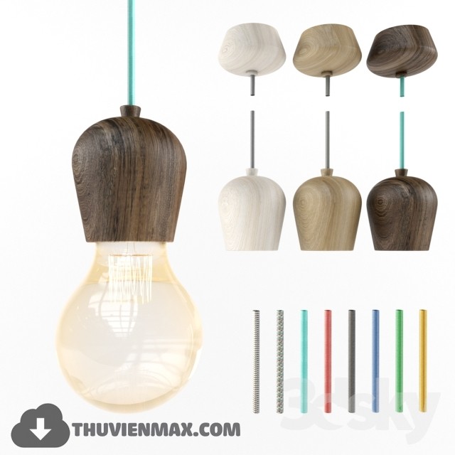 3DSKY MODELS – CEILING LIGHT – 078 - thumbnail 1