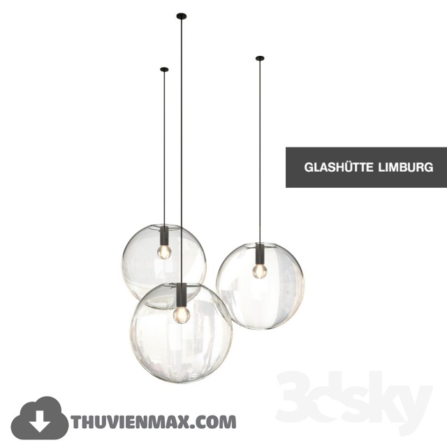 3DSKY MODELS – CEILING LIGHT – 085 - thumbnail 1