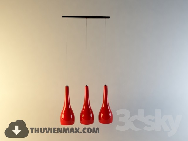 3DSKY MODELS – CEILING LIGHT – 095 - thumbnail 1