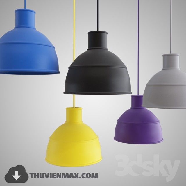 3DSKY MODELS – CEILING LIGHT – 098 - thumbnail 1