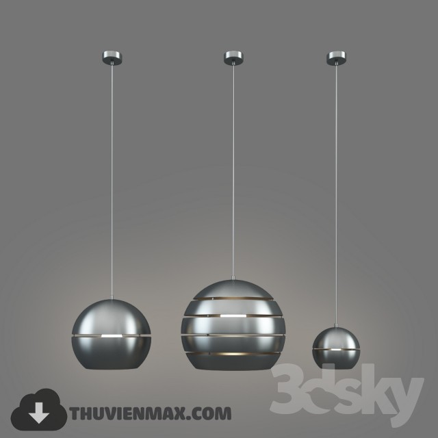 3DSKY MODELS – CEILING LIGHT 3D MODELS – 103 - thumbnail 1