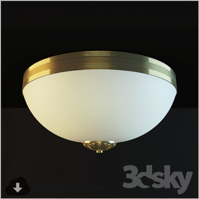 3DSKY MODELS – CEILING LIGHT 3D MODELS – 111 - thumbnail 1