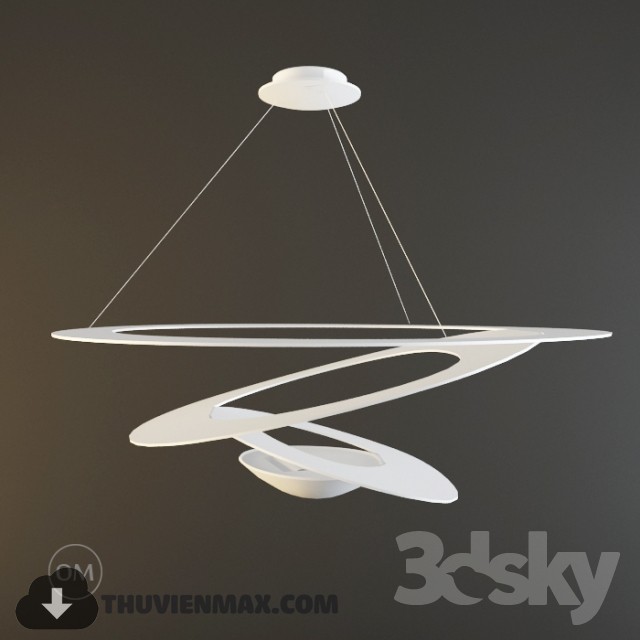 3DSKY MODELS – CEILING LIGHT 3D MODELS – 115 - thumbnail 1