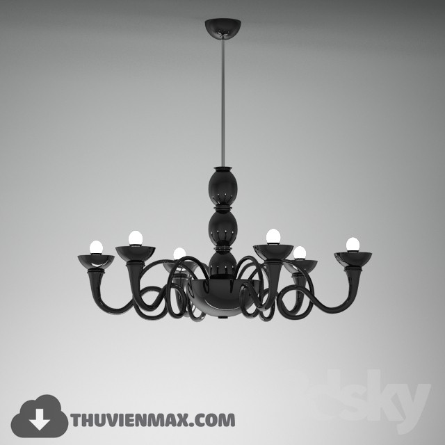 3DSKY MODELS – CEILING LIGHT 3D MODELS – 119 - thumbnail 1