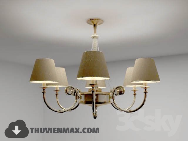 3DSKY MODELS – CEILING LIGHT 3D MODELS – 131 - thumbnail 1