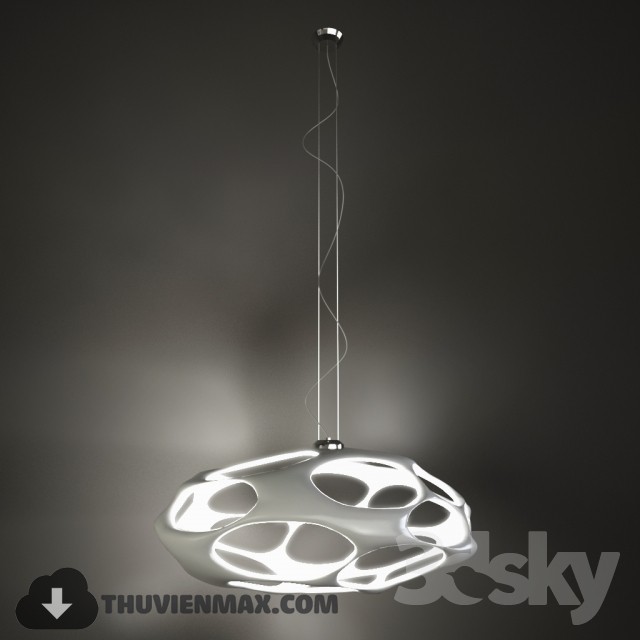 3DSKY MODELS – CEILING LIGHT 3D MODELS – 137 - thumbnail 1