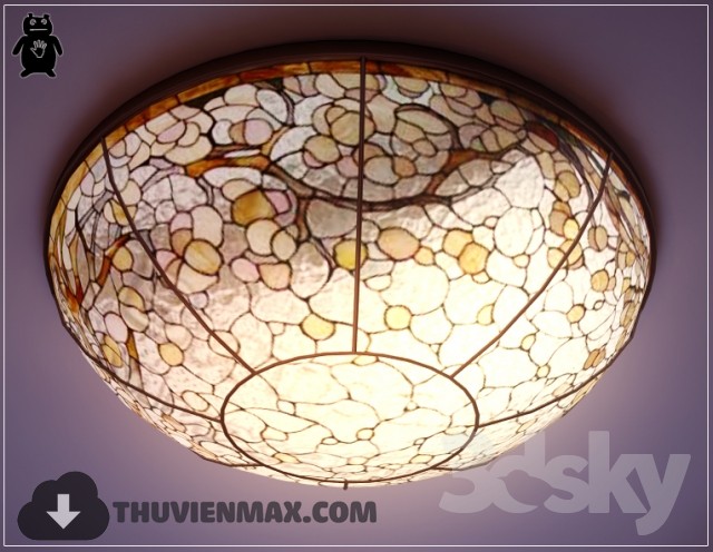 3DSKY MODELS – CEILING LIGHT 3D MODELS – 138 - thumbnail 1