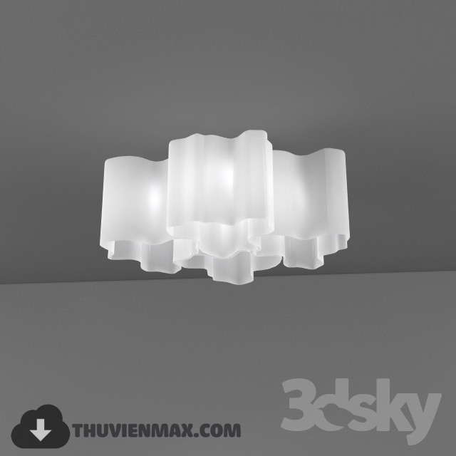 3DSKY MODELS – CEILING LIGHT 3D MODELS – 144 - thumbnail 1